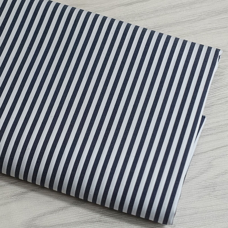Dress Stripe Yarn Dyed Poplin Fabric for Dress Wholesale Supplier 9